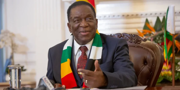Mahama Hosts Zimbabwe President for State Visit from April 1-3 1 His Excellency Emmerson Mnangagwa
