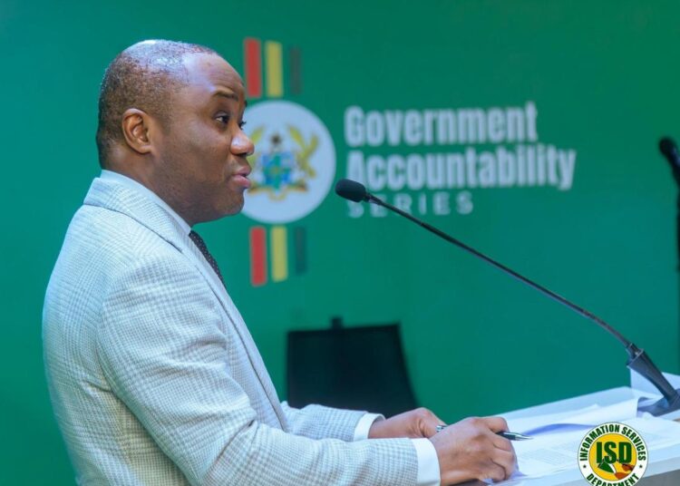 Big Push Procurement: 47% Single-Sourcing Justified by Urgency, Report Finds 1 Hon. Felix Kwakye Ofosu, Presidential Spokesperson and Minister of State in charge of Government Communications