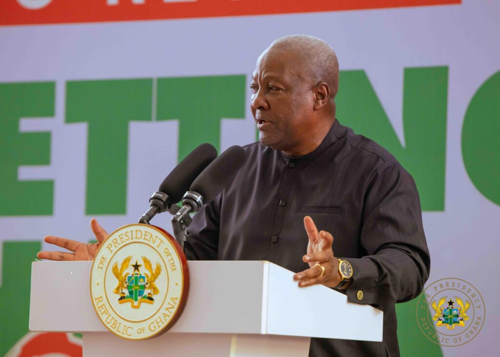 President Mahama Announces Sustained Teacher Recruitment Drive 5 Mahama @Resetting Ghana Tour 9