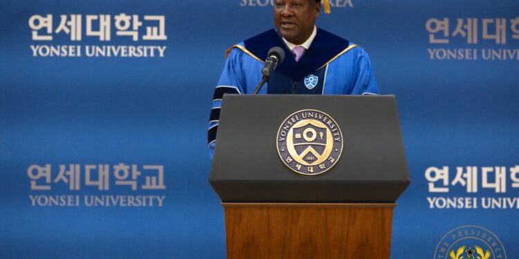 President Mahama: I'll Make Democracy Deliver Prosperity for Ghanaians 1 President of Ghana, HE John Dramani Mahama