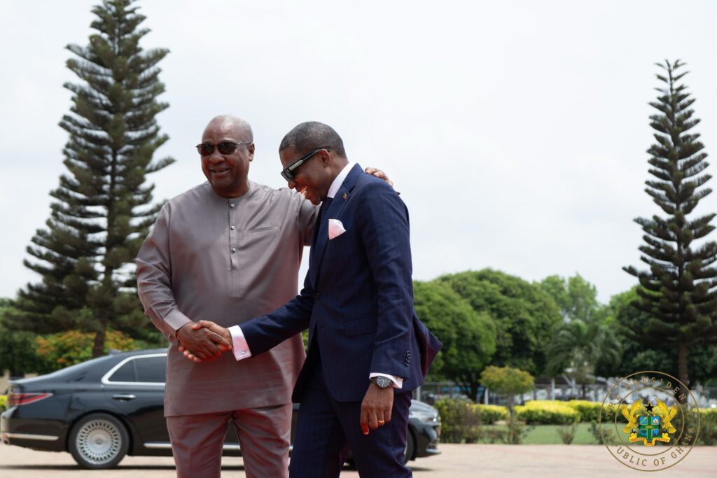 Ghana, St. Kitts and Nevis Strengthen Historic Ties 5 Mahama and Prime Minister Terrance 3