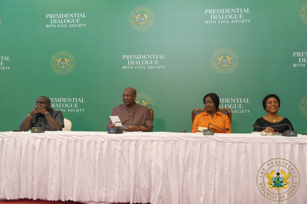 President Mahama: Upcoming Teacher Recruitment will be District-Based 4 Mahama with CSOs 10