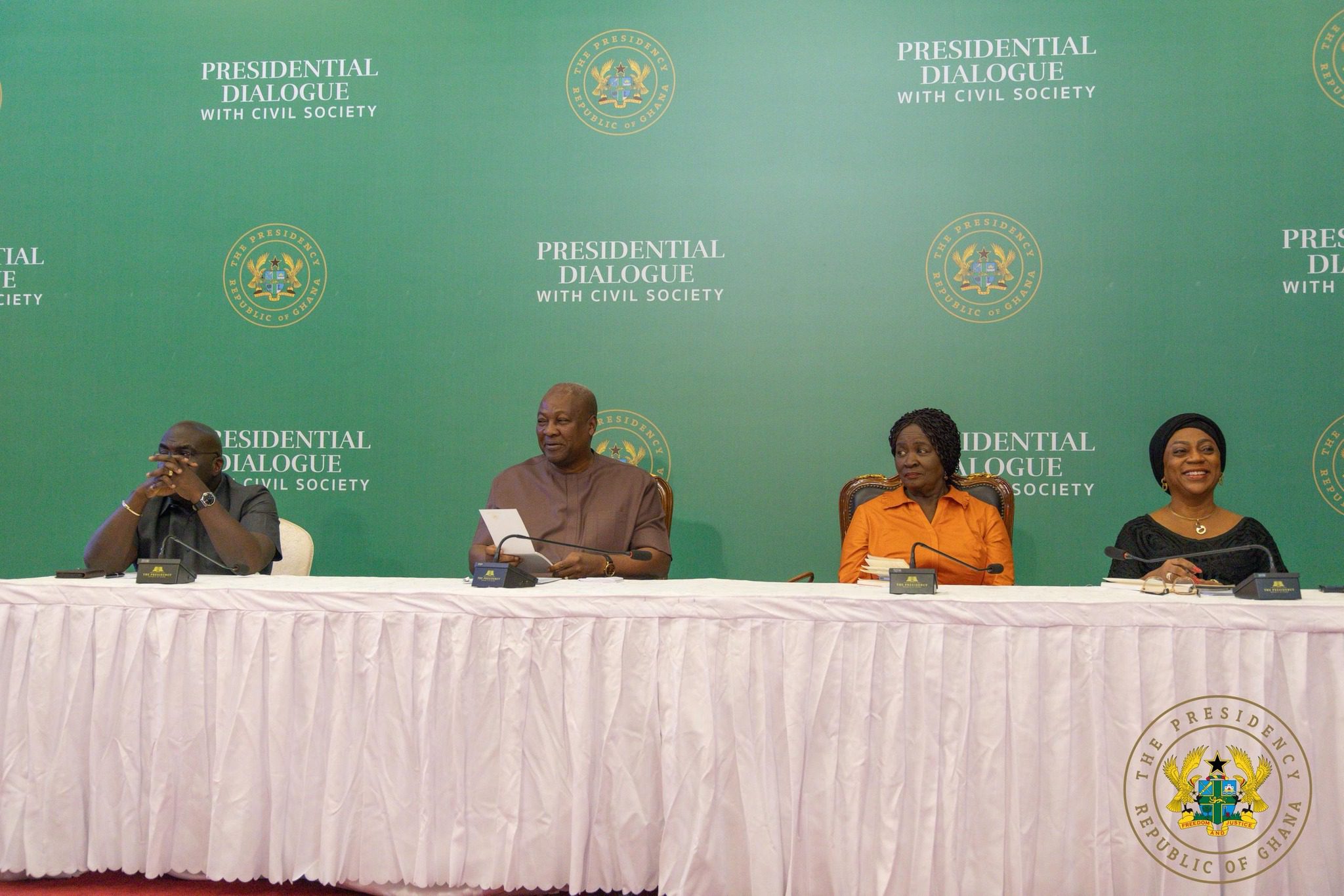 Jubilee Field to Invest $2b to Expand Gas Production – Prez Mahama Hints 5 Mahama with CSOs 10