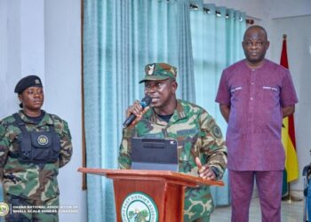 NAIMOS Director of Operations, Col. Dominic Buah