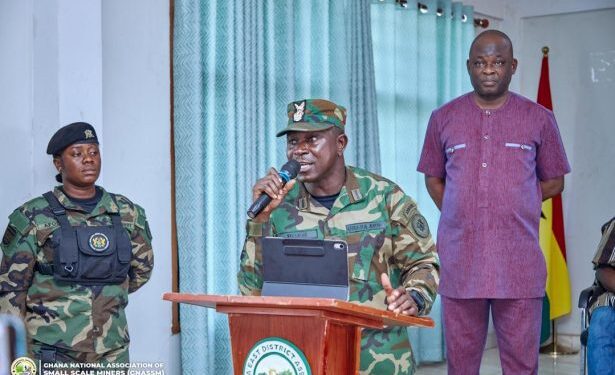 NAIMOS Director of Operations, Col. Dominic Buah