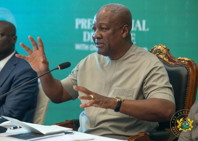 President Mahama: Reset Agenda, not Slogan; Commitment to Fix What's Broken 1 President of Ghana, HE John Dramani Mahama
