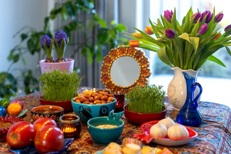 The Half Sin traditional table of Nowruz is a central part of the celebration and a family tradition