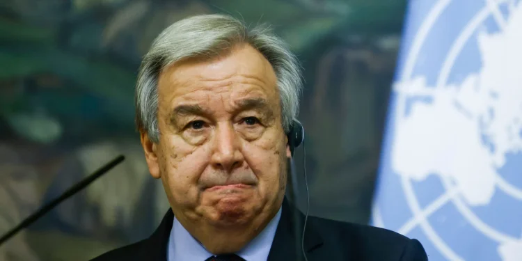 Guterres Warns of Mounting Threats to Religious Freedom 1 The Secretary-General of the United Nations, António Guterres