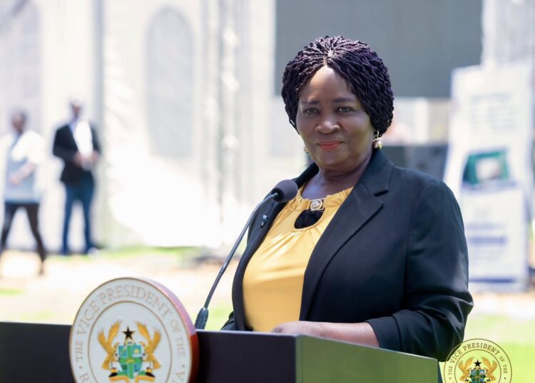 Vice President Launches Heritage Village to Promote Gold Value Addition 1 Vice-President Professor Jane Naana Opoku-Agyemang