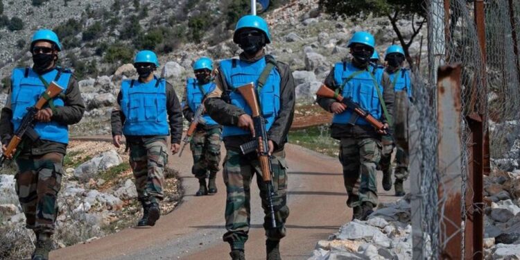 UNFIL Peacekeepers on Patrol