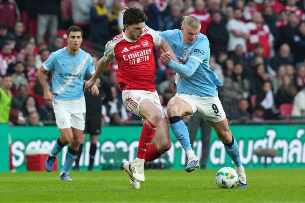 1 Arsenal v Manchester City London UK 22 Mar 2026