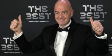 FIFA President Gianna Infantino at the FIFA Best Awards