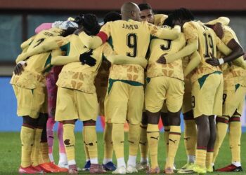 Black Stars Crisis and League Turmoil Demand Urgent Reset 6 Ghana players form a huddle before Austria game