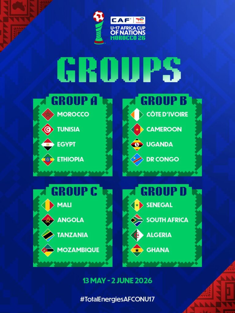 CAF Set to Use Festival-Style Format For U-17 AFCON 2 20260408 150414
