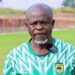Prince Yaw Owusu at Kotoko's training ground at Adako Jachie and speaking to the club's media team