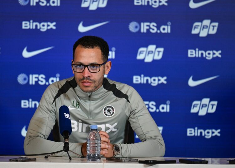 Club Standard Is to "Win" – Rosenior Admits Pressure at Chelsea 1 Chelsea head coach Liam Rosenior seated at the press room for his pre-match presser ahead of Brighton game