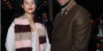 Chris Brown with girlfriend, Jada Wallace