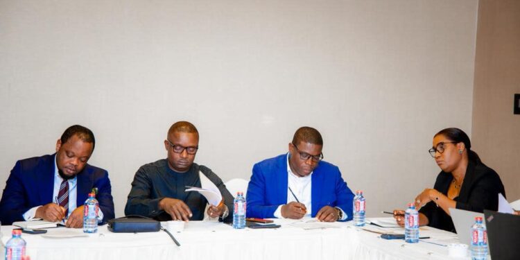 Energy Minister Engages Key Stakeholders to Strengthen Upstream Petroleum Sector 1 Hon. John Abdulai Jinapor with Stakeholders