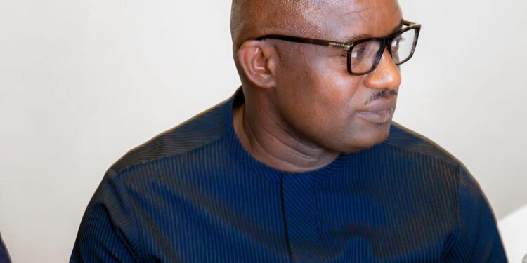 Hon. John Abdulai Jinapor with Stakeholders