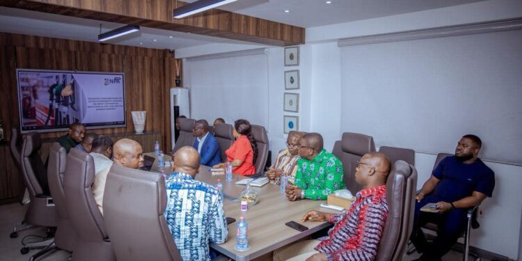 Hon. John Abdulai Jinapor with Stakeholders