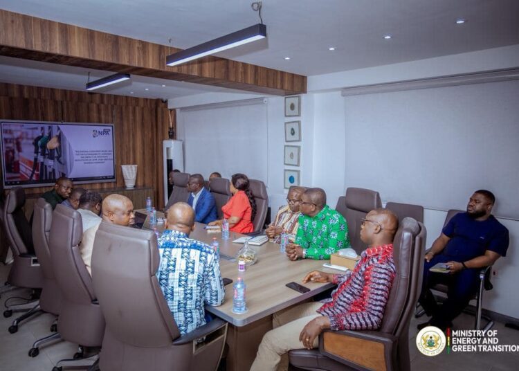 Hon. John Abdulai Jinapor with Stakeholders