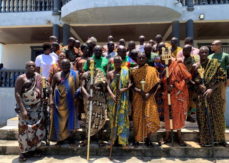 Traditional Leaders Warn of Spatial Crisis in Damang Mine Transition 1 Traditional leaders in the Wassa Fiase Traditional Area