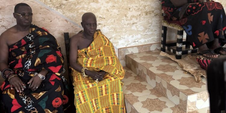 Traditional Leaders Urge E&P to Adhere to Outlined Community Development Plan 1 Odeneho Akrofa Krukoko III