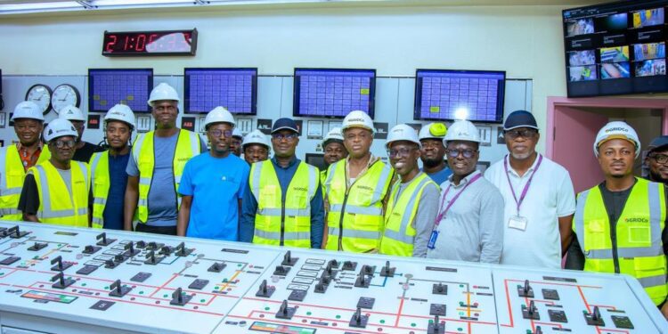 Hon. John Jinapor at Akosombo Substation