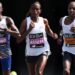 Sawe, Kiplimo Rivalry Headlines London Marathon Return 14 Assena (middle) at the London Marathon