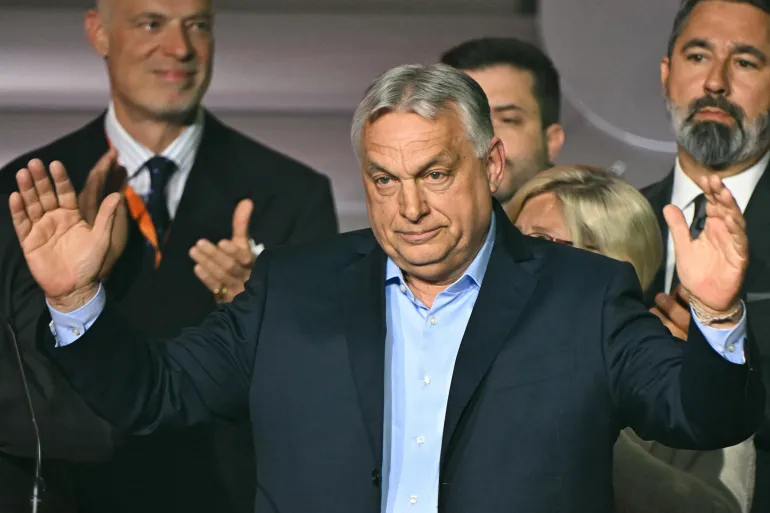 Magyar Thanks Hungarian Voters For Election Win 5 AFP 20260412 A7K37WG v2 HighRes TopshotHungaryPoliticsVote 1776028347