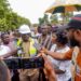 Roads and Highways Minister Hon Governs Kwame Agbodza Inpect Big Push Roads in the Ashanti North Region