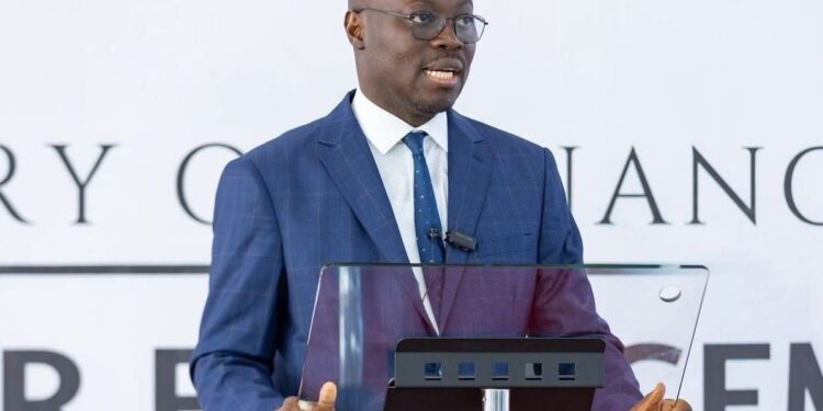 Ghana's Minister for Finance and acting Minister for  Defence, Dr. Cassiel Ato Forson