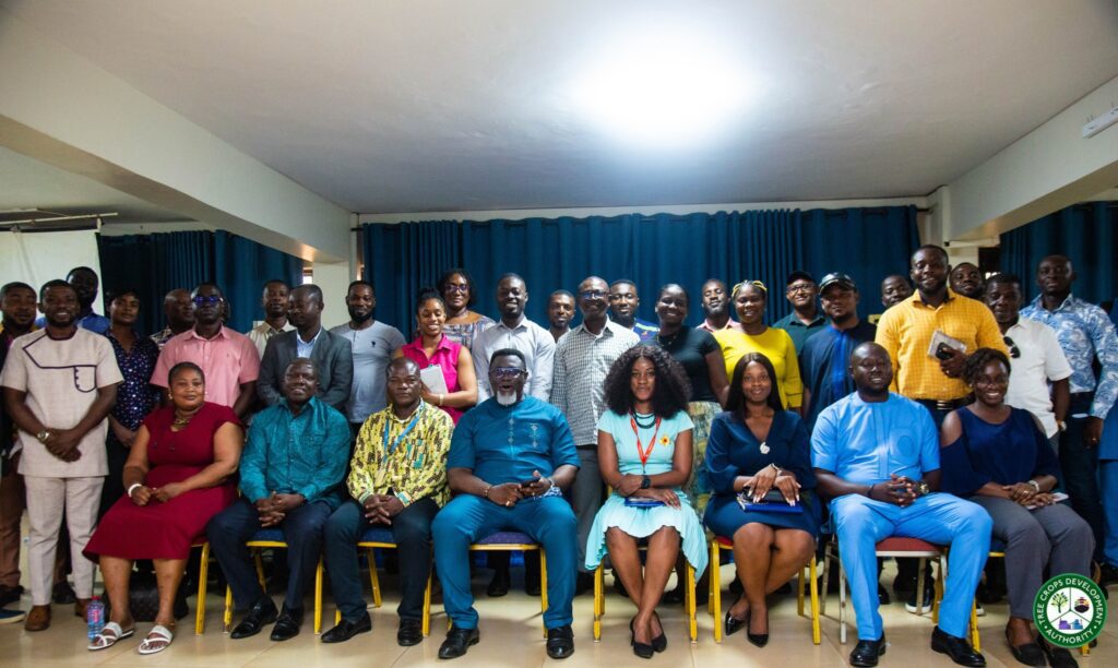 TCDA Deploys CCS Framework To Secure Tema Export Corridor 4 Dr. Andy Osei Okrah TCDA CEO with Freight Forwarders and Exporters at Tema
