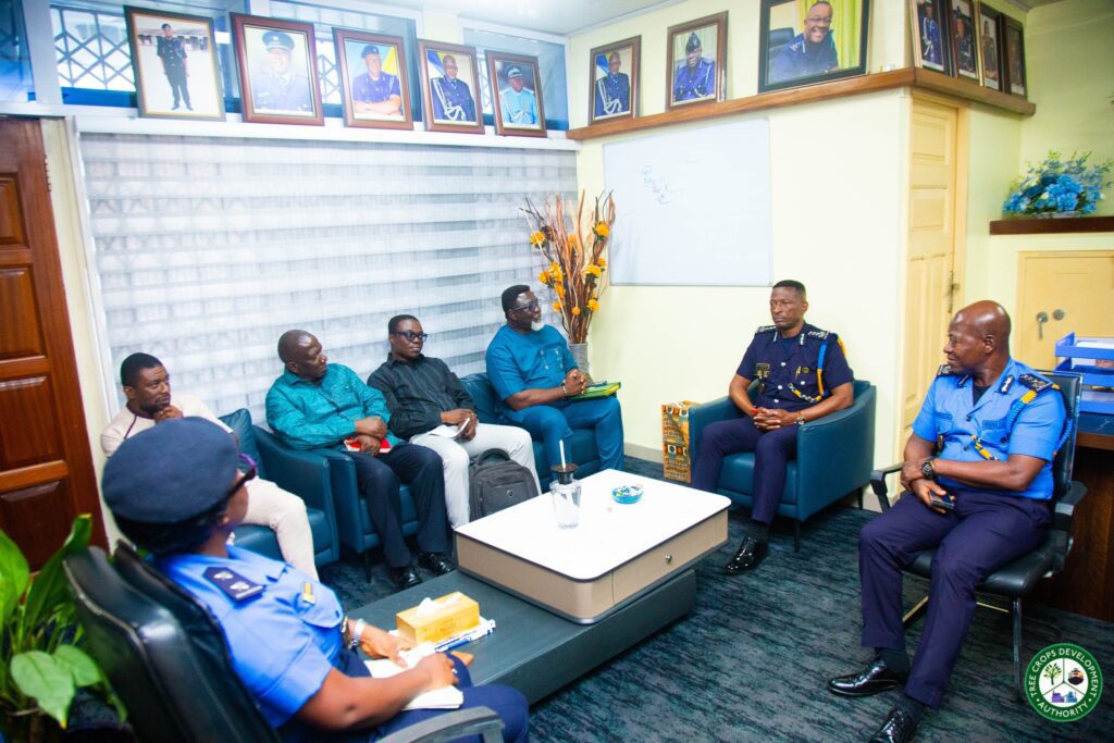 TCDA Deploys CCS Framework To Secure Tema Export Corridor 2 Dr. Andy Osei Okrah TCDA CEO with Sector Commander of Tema Collection Assistant Commissioner Michael Nelson and Assistant Commissioner Philip Timbilla Tema Second in Command. 1