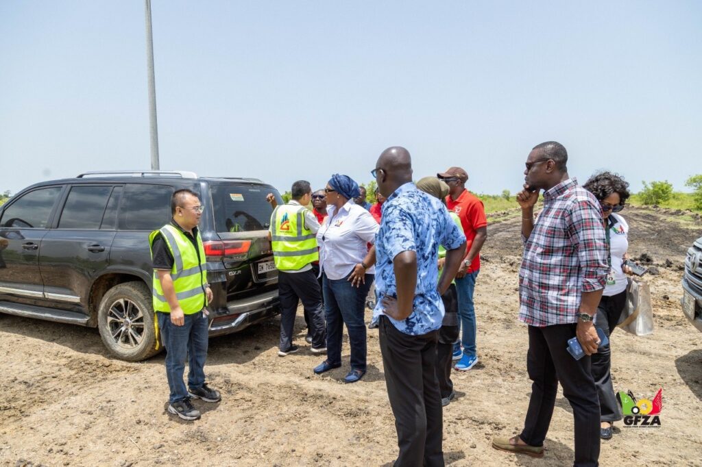 Afienya EPZ: Ghana’s 1,238-Acre Plug-and-Play Industrial Hub 2 Dr. Mary Awusi GFZA CEO At Afienya EPZ 3