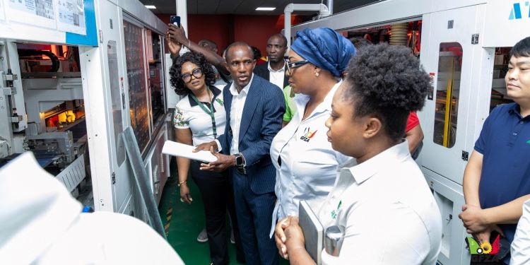 GFZA Scales Industrial Aftercare as Green Energy Exporters Hit US$12M Milestone 1 Dr. Mary Awusi, GFZA CEO, at Aburi Energy