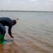 Dr. Peter Boamah Otokunor, Director of the Presidential Initiative on Agriculture and Agribusiness, Tours Tamne Dam in the Garu District