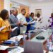 Hon. Emelia Arthur, Minister for Fisheries and Aquaculture Development, Inaugurates Reconstituted 12-Member Fisheries Commission Board