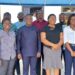 Prof. Berchie Asiedu, Deputy Executive Director of the Fisheries Commission, with the CERATH Development Organization, and Delegates