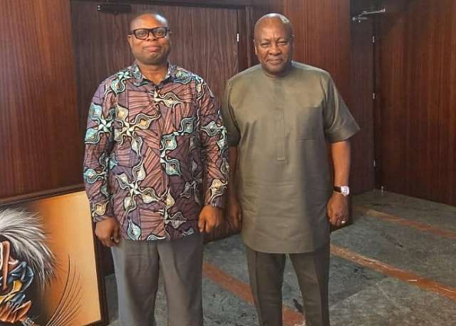 Franklin Cudjoe and Mahama 1