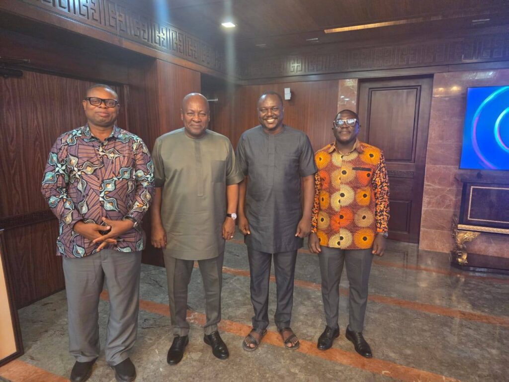 Franklin Cudjoe and Mahama 2