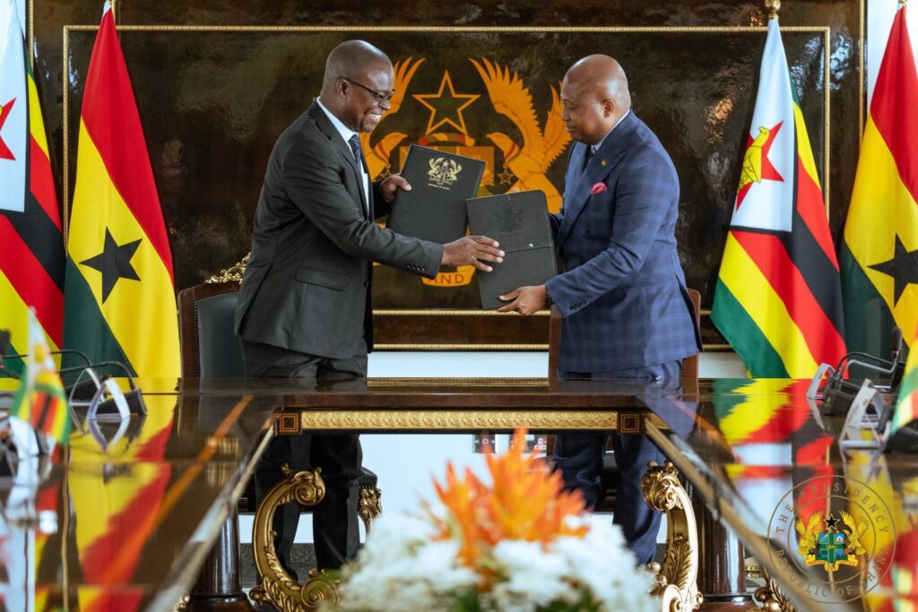 Ghana, Zimbabwe Seal 10 MoUs, Set for Major Bilateral Boost 4 Ghana and Zimbabwe MoUs 1