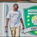 Collins Atta Poku smiling at the Nana Agyeman Badu I Park in Dormaa