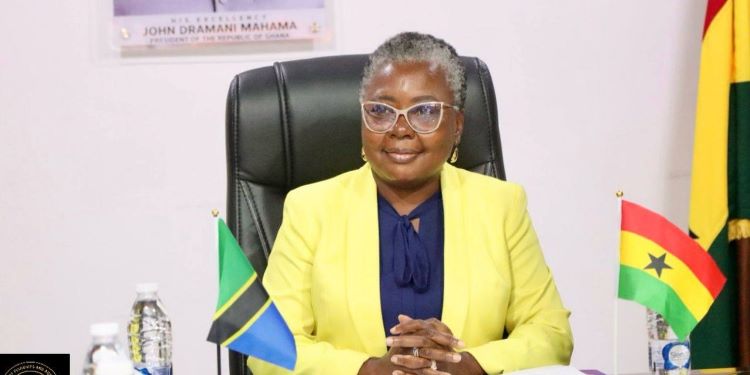 Tanzanian Military Defends Ghana’s Seas, Secures Three Million Livelihoods 1 Hon. Emelia Arthur, Minister for Fisheries and Aquaculture Development
