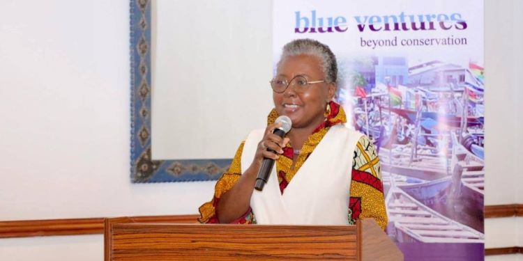 Blue Ventures Partnership Overhauls Failed Fisheries Governance Models 1 Hon. Emelia Arthur, Minister for Fisheries and Aquaculture Development