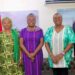 Hon. Emelia Arthur, Minister for Fisheries and Aquaculture Development, with Sonia Kwami, Vice President of Oceana’s Ghana Office, and Team