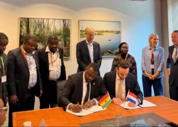 Ghana, Netherland Seal Strategic Seed Partnership in Special Addendum 8 Hon. John Dumelo, Deputy Minister for Food and Agriculture with Silvo Erkens, Minister of Food Security, Fisheries and Horticulture of the Netherlands