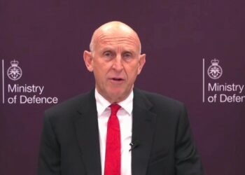 Defence Secretary, John Healey