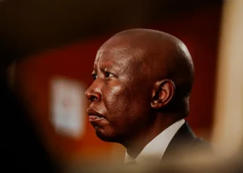 South African opposition leader Julius Malema