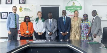 KNUST Leadership with Government officials from Germany